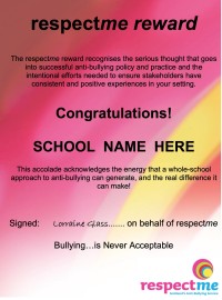 A reward certificate